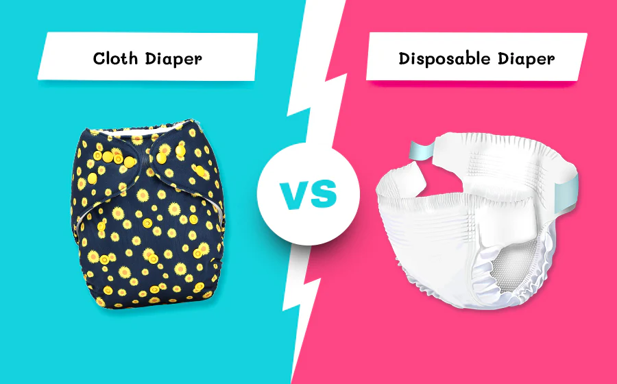 Cloth Diapers vs Disposable Diapers